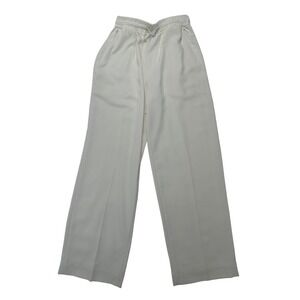 SPANX Carry On Women's‎ Cream Linen Wide Leg Pants size XS Petite